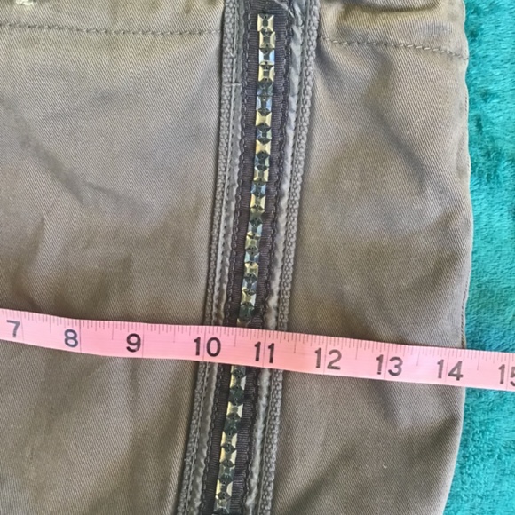 💚 3/$25 American Eagle Outfitters gray purse with silver beaded accents - Picture 10 of 14